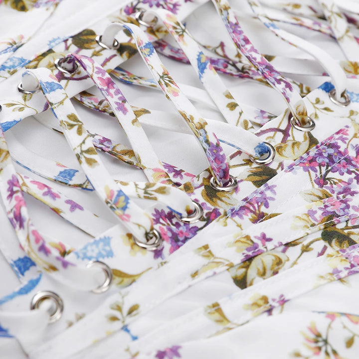 Ravello Floral Corset Top
