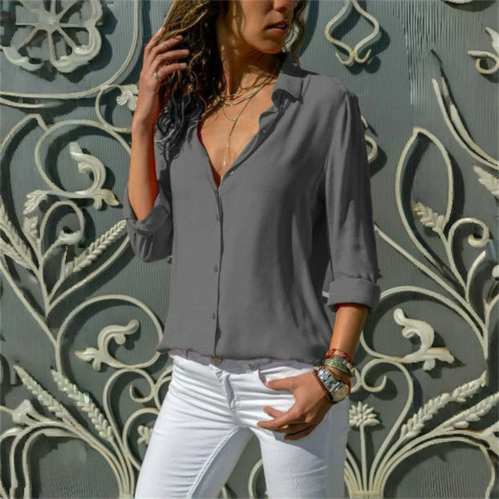 Amalfi Satin Blouse