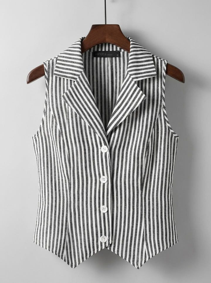 Portofino Stripe Vest