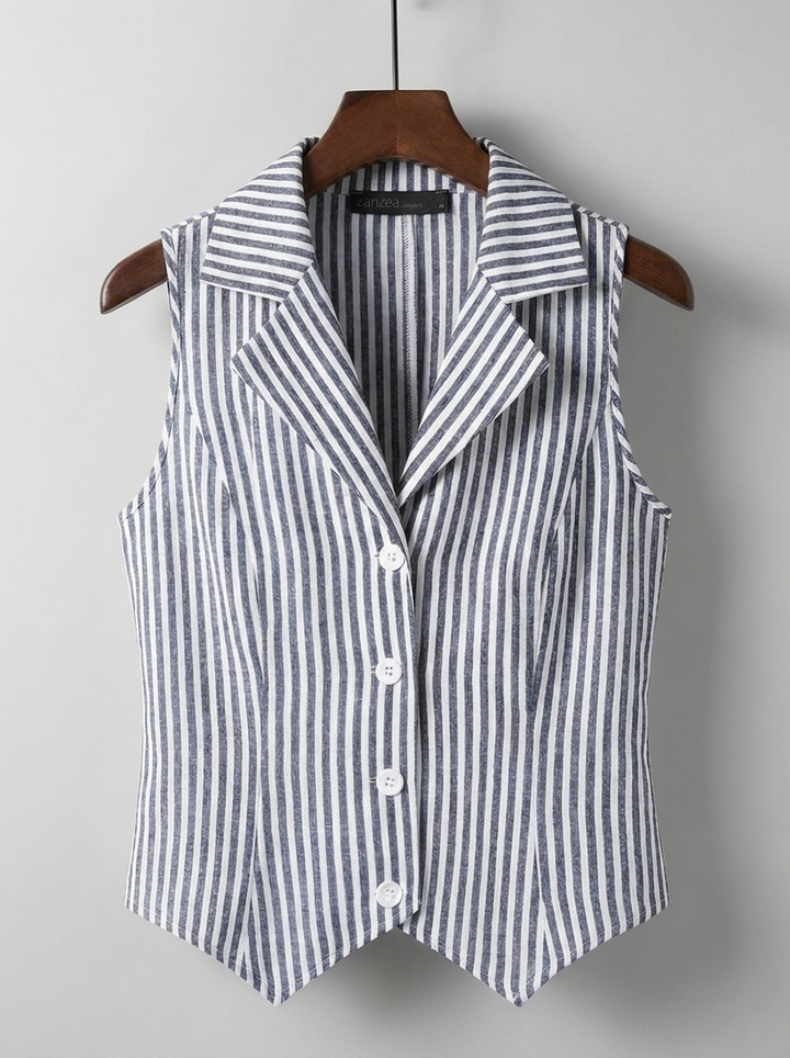 Portofino Stripe Vest