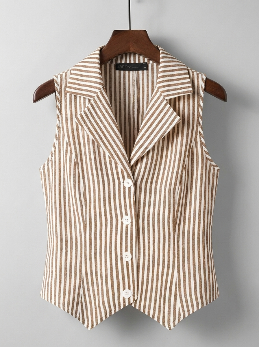 Portofino Stripe Vest