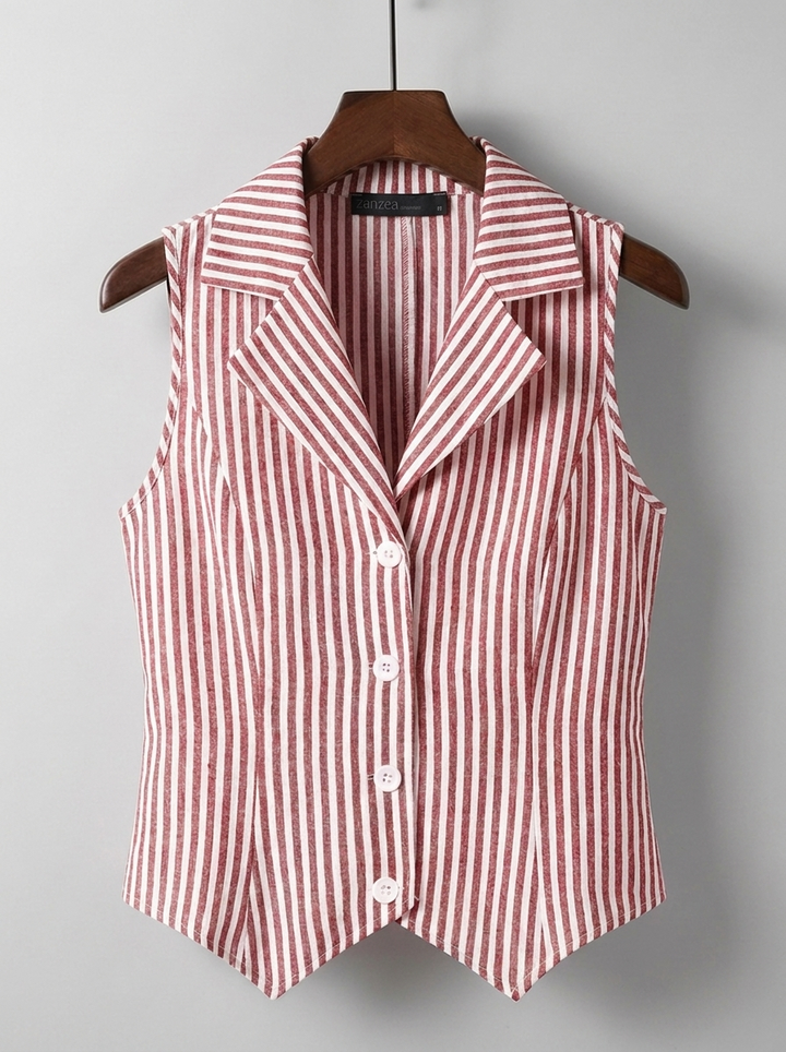 Portofino Stripe Vest